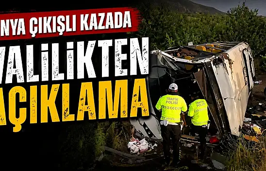 Konya çıkışlı tur otobüsü kazasında valilikten açıklama