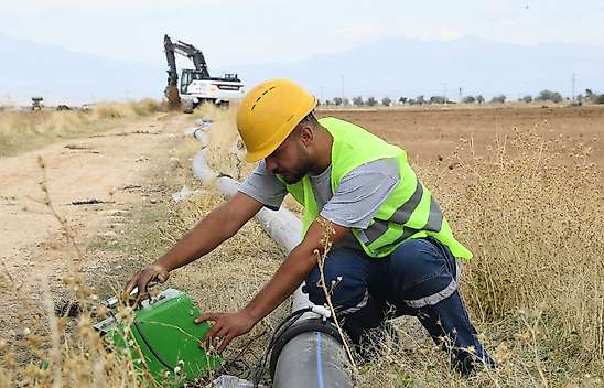 Konya'da 12 kilometrelik içme suyu hattı yenileniyor