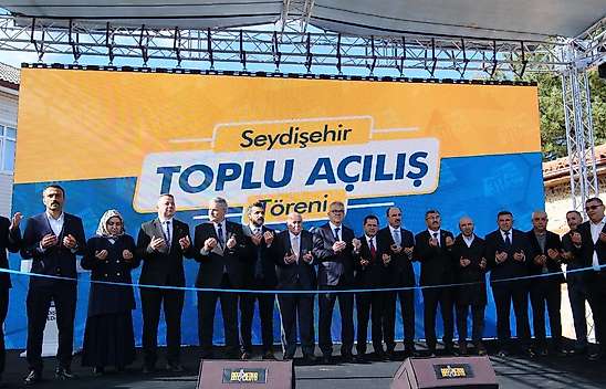 Konya'ya 18 yeni hizmet birden kazandırıldı