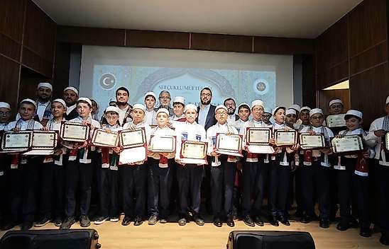 Konya'da 188 öğrenci hafızlık belgesine kavuştu