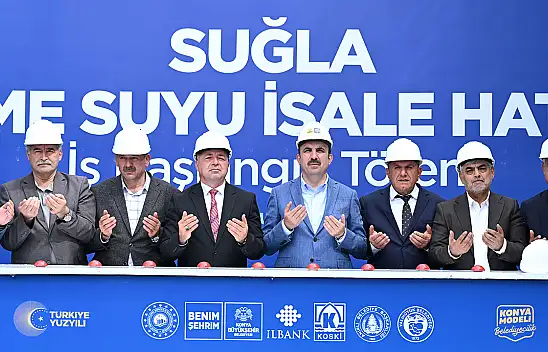 Konya'da 2 ilçenin içme suyu sorunu çözülüyor! 290 milyonluk yatırım