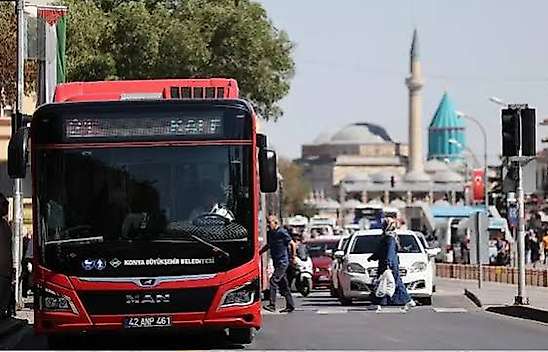 Konya'da 30 Ağustos düzenlemesi: Otobüslerin güzergahı değişti