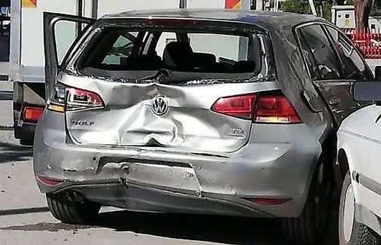 Konya'da 4 araç birbirine girdi