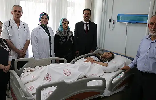 Konya'da 500 günlük tedavi zaferi! Alkış ve gözyaşlarıyla uğurlandı