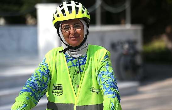 Konya'da 60 yaşında çocukluk hayalini gerçekleştirdi