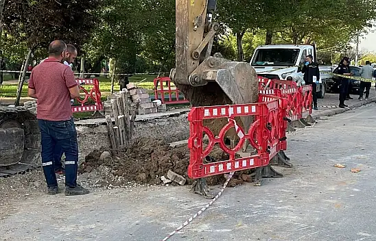 Konya'da altyapı kazısında göçük oldu