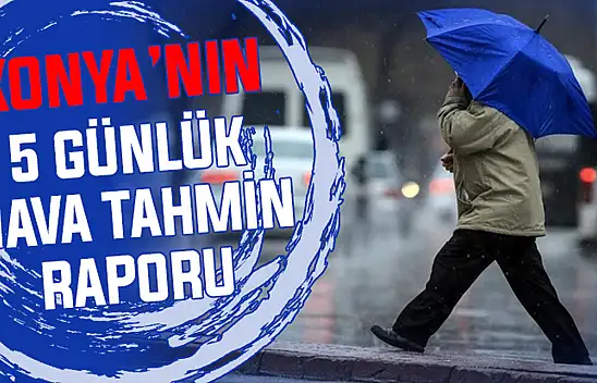 Konya'da bahar kararsızlığı! Meteoroloji yağış için o günü gösterdi