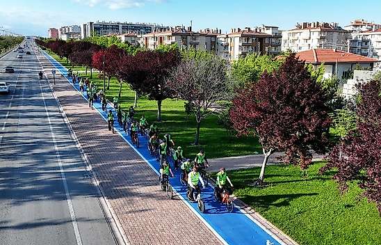 Konya'da bisiklet ulaşımı artık daha kolay!
