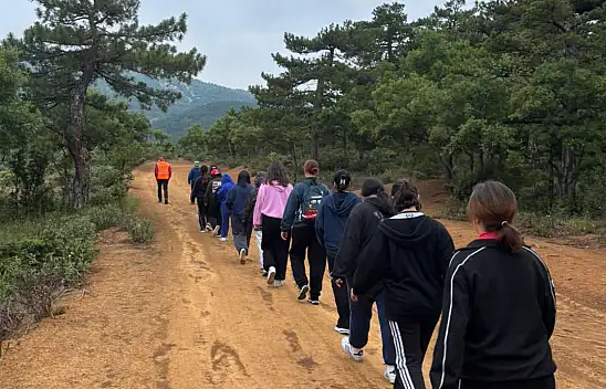 Konya'da çocuklardan çevreye örnek davranış