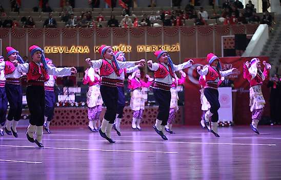 Konya'da Cumhuriyet Bayramı coşkusu