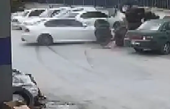 Konya'da drift faciası! O anlar kamerada