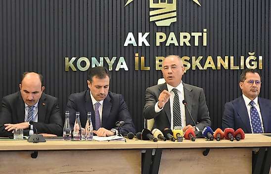 Konya'da Efkan Ala'dan dikkat çeken açıklamalar