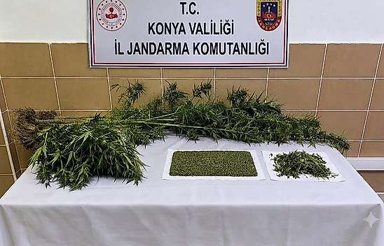 Konya'da eylül ayının uyuşturucu bilançosu belli oldu