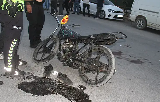 Konya'da feci kaza! Dur ihtarına uymayan 16 yaşındaki sürücü yaralandı