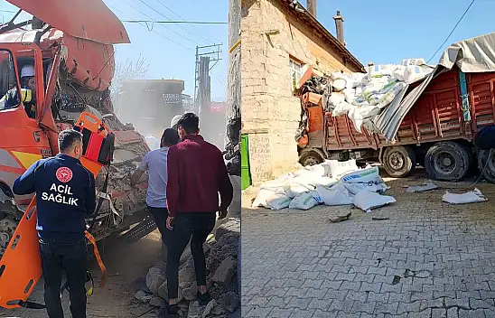 Konya'da feci kaza: Sürücü helikopterle sevk edildi