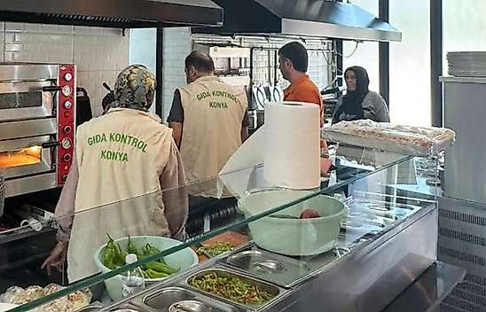Konya'da gıda denetimleri sürüyor: İşletmeler tek tek kontrol edildi