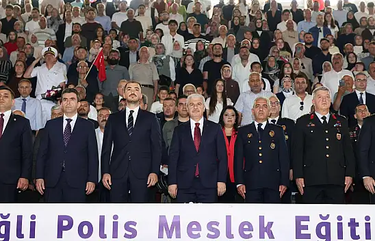Konya'da gurur tablosu: 169 genç polis adayı kep attı