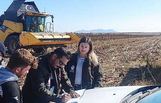 Konya'da hasat mesaisi! Biçerdöverler kontrolden geçti