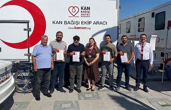 Konya'da hayat kurtaranlara madalya verildi