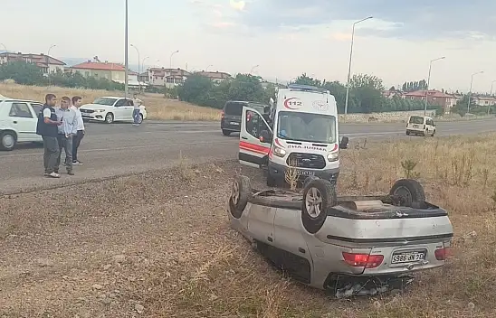 Konya'da ilginç bir kaza: 2 yaralı