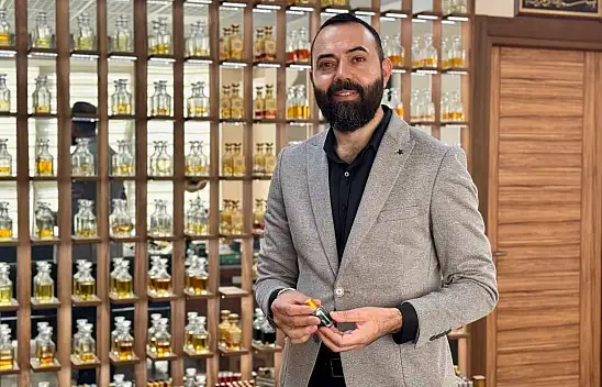 Konya'da iş İnsanın 14 yıllık koku tutkusu
