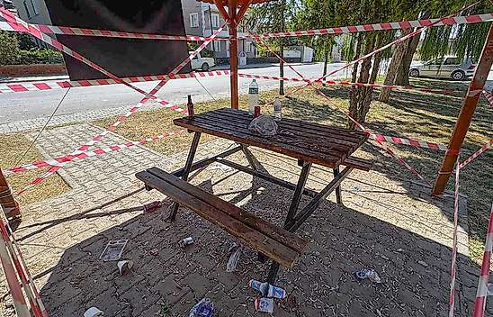 Konya'da kirletilen kameriyeye belediyeden sıra dışı çözüm!
