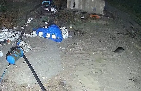 Konya'da korkutan görüntü
