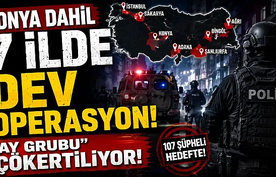 Konya da listede: 'Ay Grubu' çökertiliyor!
