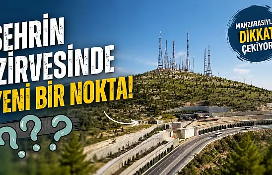 Konya'da manzarasıyla dikkat çeken yeni nokta hizmete açıldı