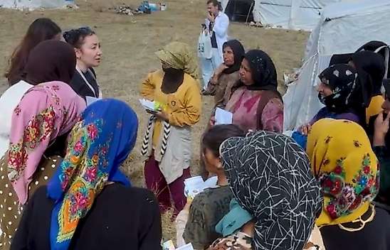 Konya'da mevsimlik tarım işçilerine sağlık taraması