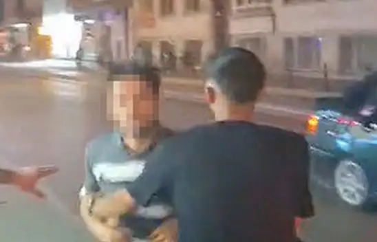 Konya'da motosikletliye saldırının bedeli ağır oldu!