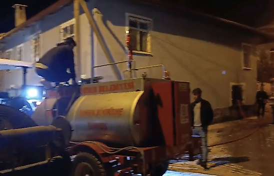 Konya'da muhtarın erken müdahalesi faciayı önledi!