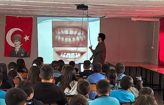 Konya'da öğrencilere sağlıklı yaşamın püf noktaları anlatıldı