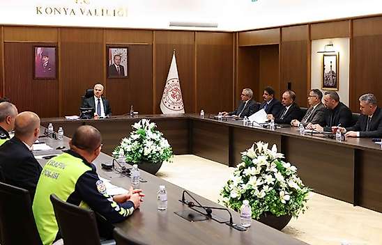 Konya'da öğrencilerin güvenliği için kritik toplantı
