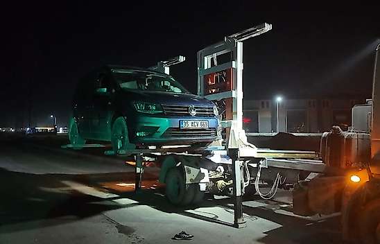 Konya'da polisin 'dur' ihtarına uymadı, bedelini ağır ödedi