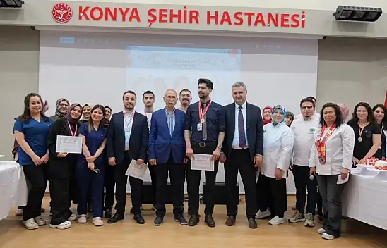 Konya'da sağlık kahramanları unutulmadı