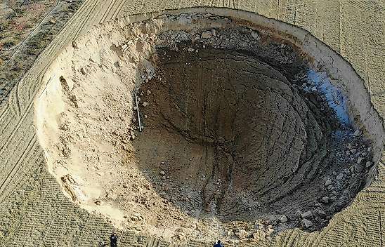 Konya'da korkutan tablo! Obruk sayısı 704'e ulaştı