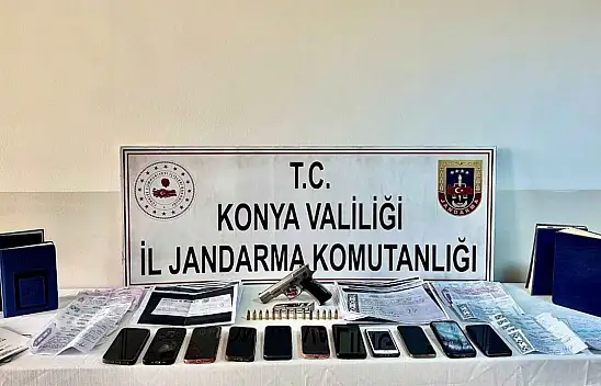Konya'da tefecilik ağı çökertildi