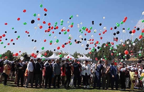 Konya'da uçurtmalar bu kez Gazze'deki çocuklar için uçtu