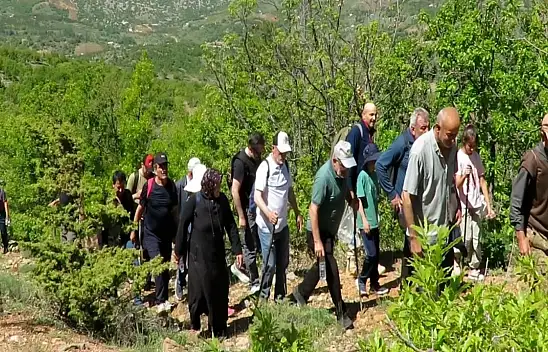 Konya'da unutulan yol, 40 yıl sonra yeniden yüründü