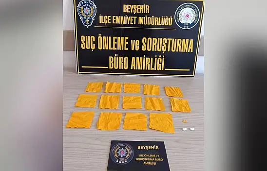 Konya'da uyuşturucu operasyonunda dikkat çeken bilanço