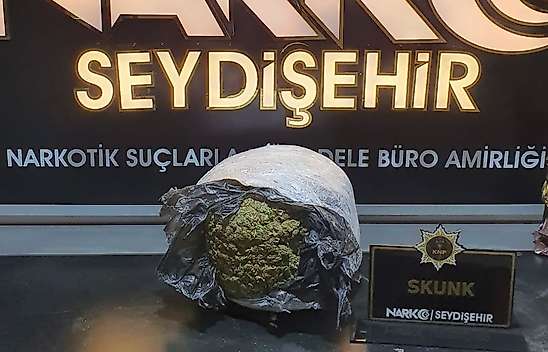 Konya'da uyuşturucu operasyonu! Bagajdaki kova dikkat çekti