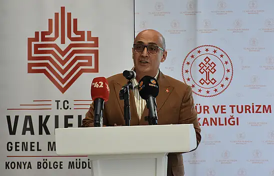 Konya'da vakıf eserlerinin zarafeti masaya yatırıldı