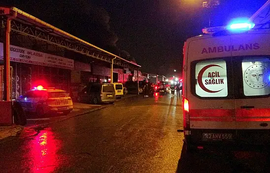 Konya'da yangın can yaktı: 2 yaralı