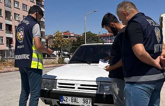 Konya'da yaptığı drift pahalıya mal oldu