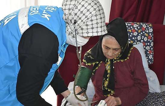 Konya'da yatalak hastalar için sağlık kurulu artık eve geliyor!