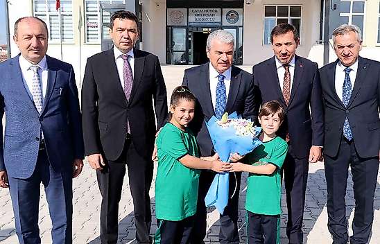 Konya'da yeni eğitim yılına protokolden anlamlı ziyaret!