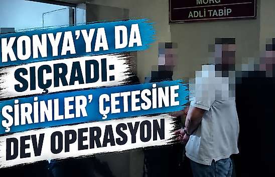 Konya dahil 5 ilde 'Şirinler' çetesine darbe: 16 kişi tutuklandı