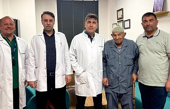 Konya'daki 84 yaşındaki hasta tarihe geçti! Dünya çapında bir mucize