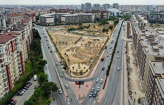 Konya'daki atıl alan küçük bir ormana dönüşüyor: Havzan Parkı açılıyor